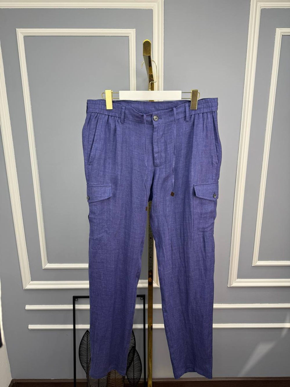 Льняной костюм Brunello Cucinelli
