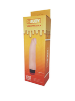 Реалистичный вибратор из кибер-кожи Onjoy Vibrating Cock Vibe Tower (Цвет: телесный)