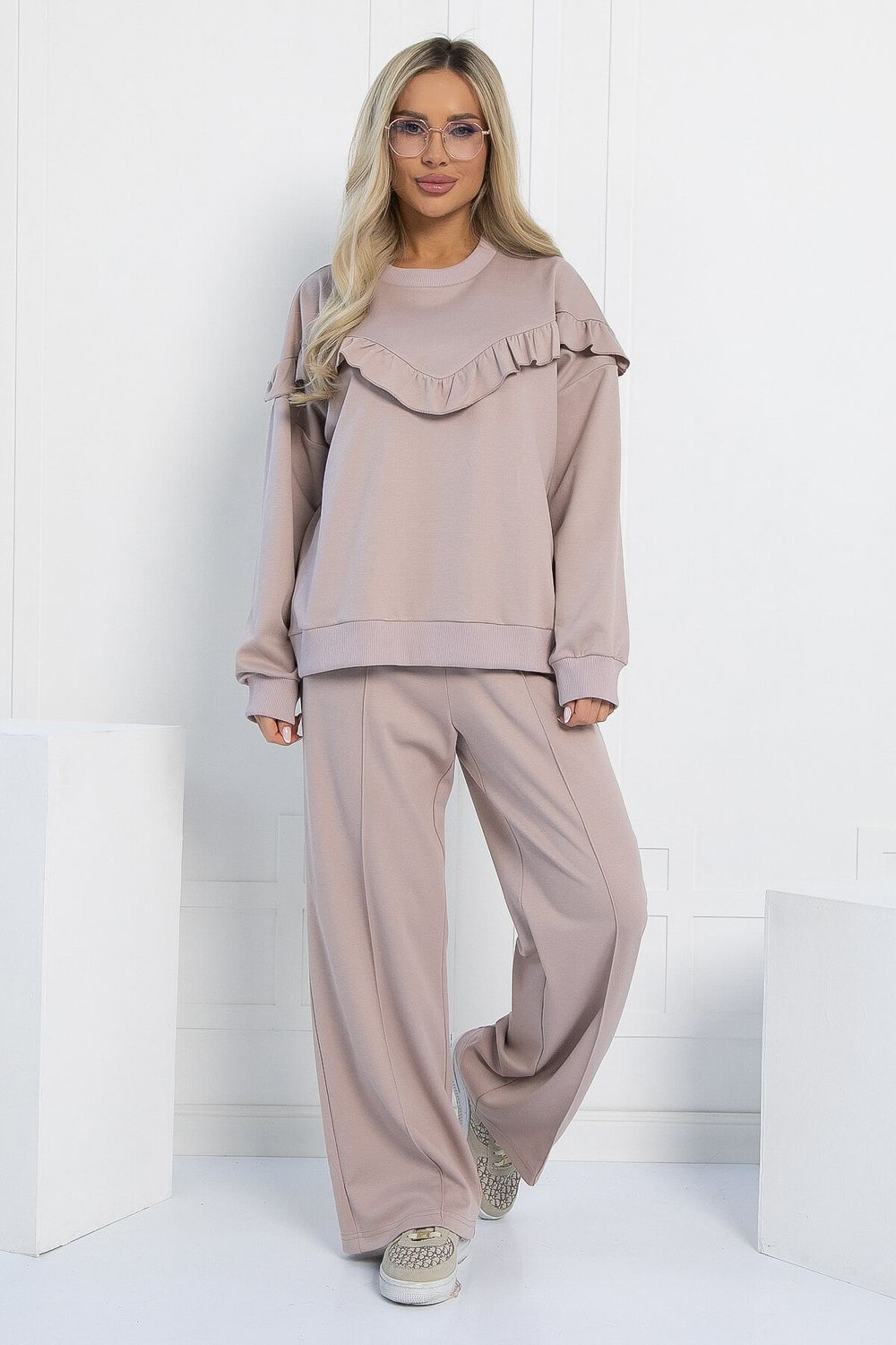 Брюки Модест (розовая пудра) Б13091-30М LT Collection