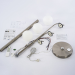Citilux Адам Смарт CL228A931 RGB LED Умный торшер Матовый Хром