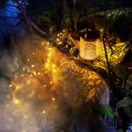 Светильник грунтовый Лейка, 3000К, встроенный аккумулятор, солнечная панель, коллекция Стамбул REXAN