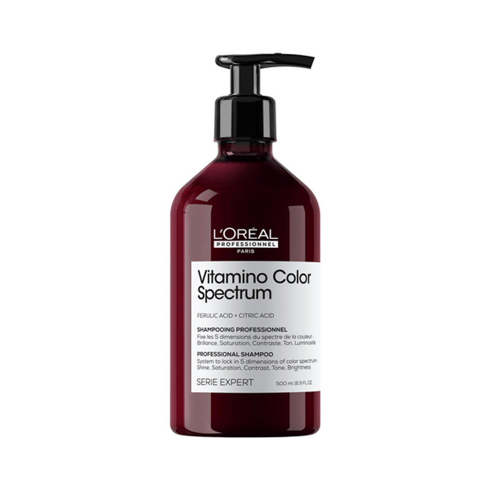 L'Oreal Professionnel Vitamino Color Spectrum безсульфатный шампунь для окрашенных волос, 500 мл .