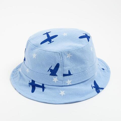 Панама "Самолётики" синий, р-р 48-49 7328878 (MINAKU)