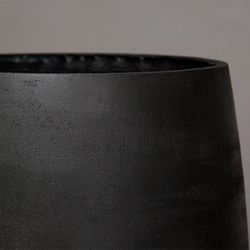 Кашпо CYLINDER XL CHARCOAL D70 H45