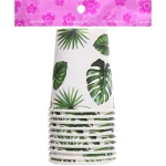 Стакан бумажный 0,2л в наборе 10 шт «Тропики»