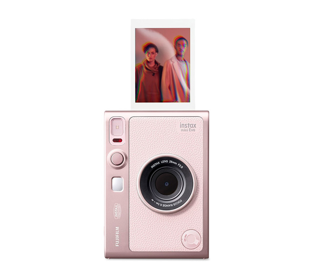 Фотоаппарат моментальной печати Fujifilm Instax MINI EVO, розовый