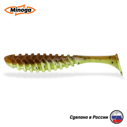 Силиконовая приманка "Minoga" COOPER 2,0"(10шт) 50мм, 0,77гр, цвет 109
