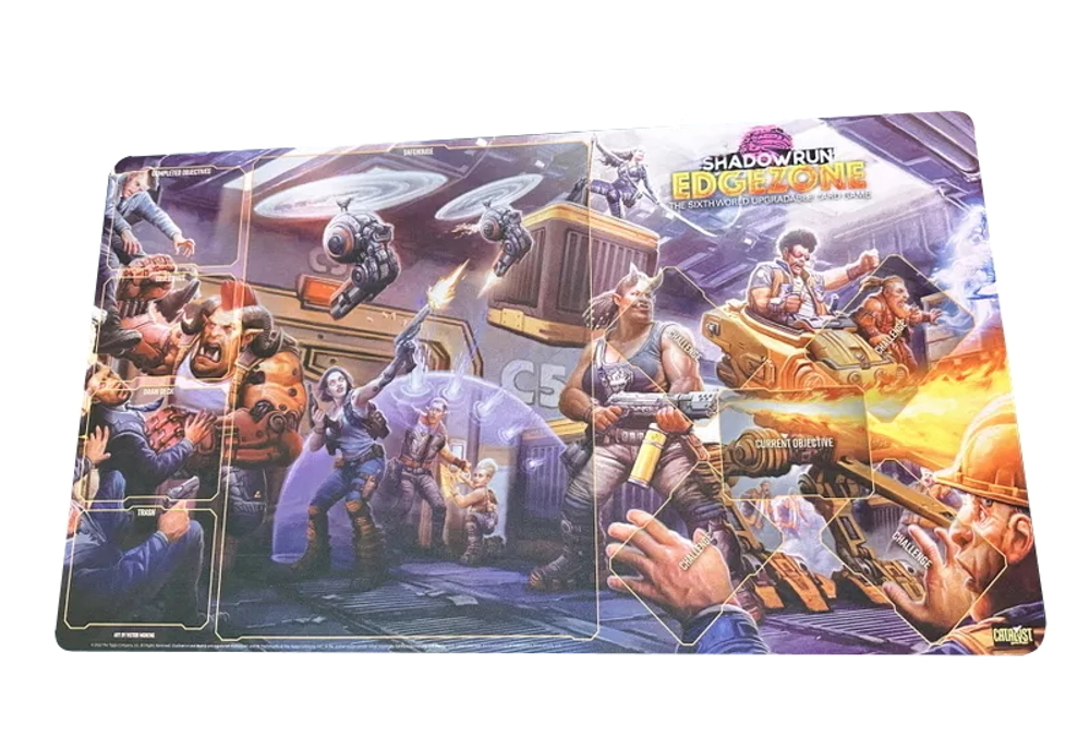 Shadowrun Edge Zone: Magic & Mayhem + 2 playmats