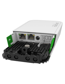 Точка доступа MikroTik wAP ac LTE Kit with four core 710MHz CPU, 128MB RAM, 2x Gigabit LAN, built-in 2.4Ghz 802.11b/g/n Dual Chain wireless with integrated antenna,  built-in 5Ghz 802.11an/ac Dual Chain wireless wi