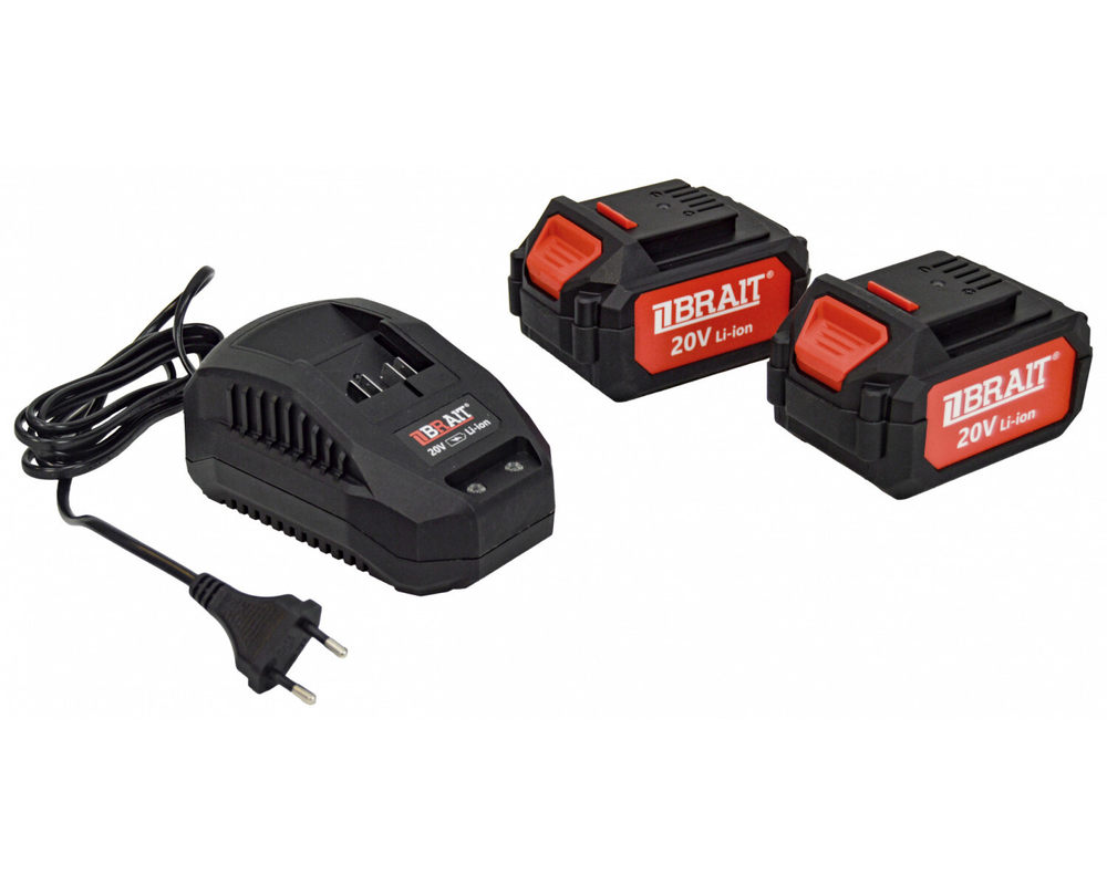 Воздуходувка аккумуляторная BCVB40-4PU-2PRO (20В*2, 2АКБ, 2*4.0Ач)
