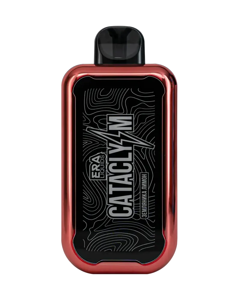 Одноразовая электронная сигарета Cataclysm 15000 - Земляника Лимон (15000 затяжек) Одноразовая электронная сигарета Cataclysm 15000 - Земляника Лимон (15000 затяжек)