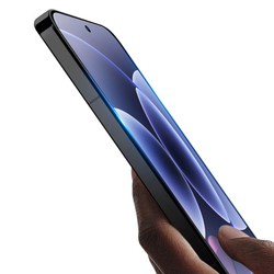 Защитное стекло на экран для Xiaomi 17 и 17 Pro, тонкие черные рамками и олеофобное покрытие, G-Rhino