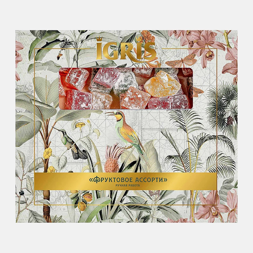 Рахат-лукум фруктово-ореховое ассорти Igris 145г