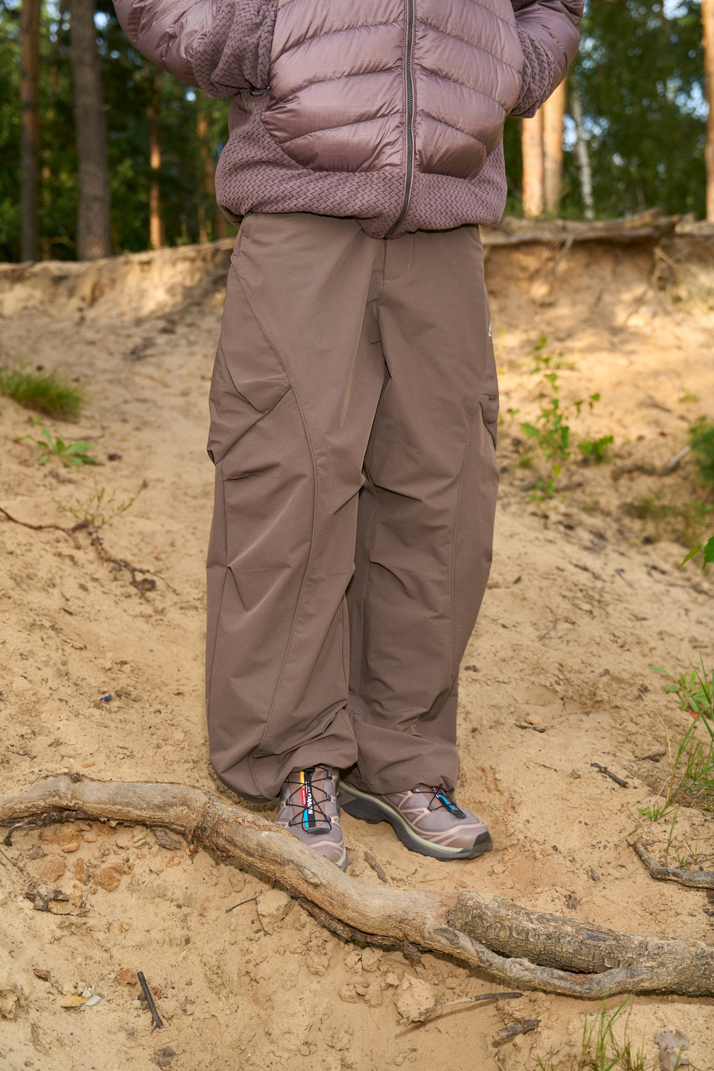 Брюки Nothomme Monterest Outdoor Lightweight Cargo Paratrooper Pants "Cocoa Brown"