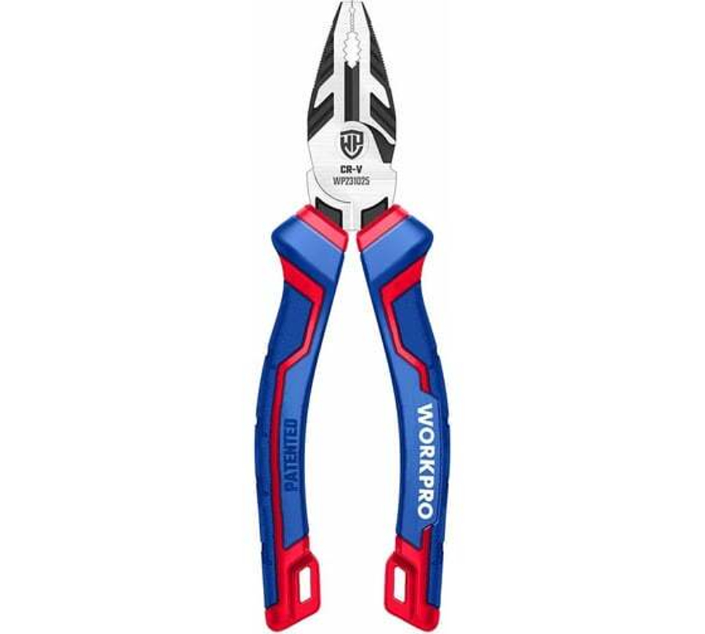 Комбинированные плоскогубцы WORKPRO 180 мм, 7 дюймов, CR-V WP231025