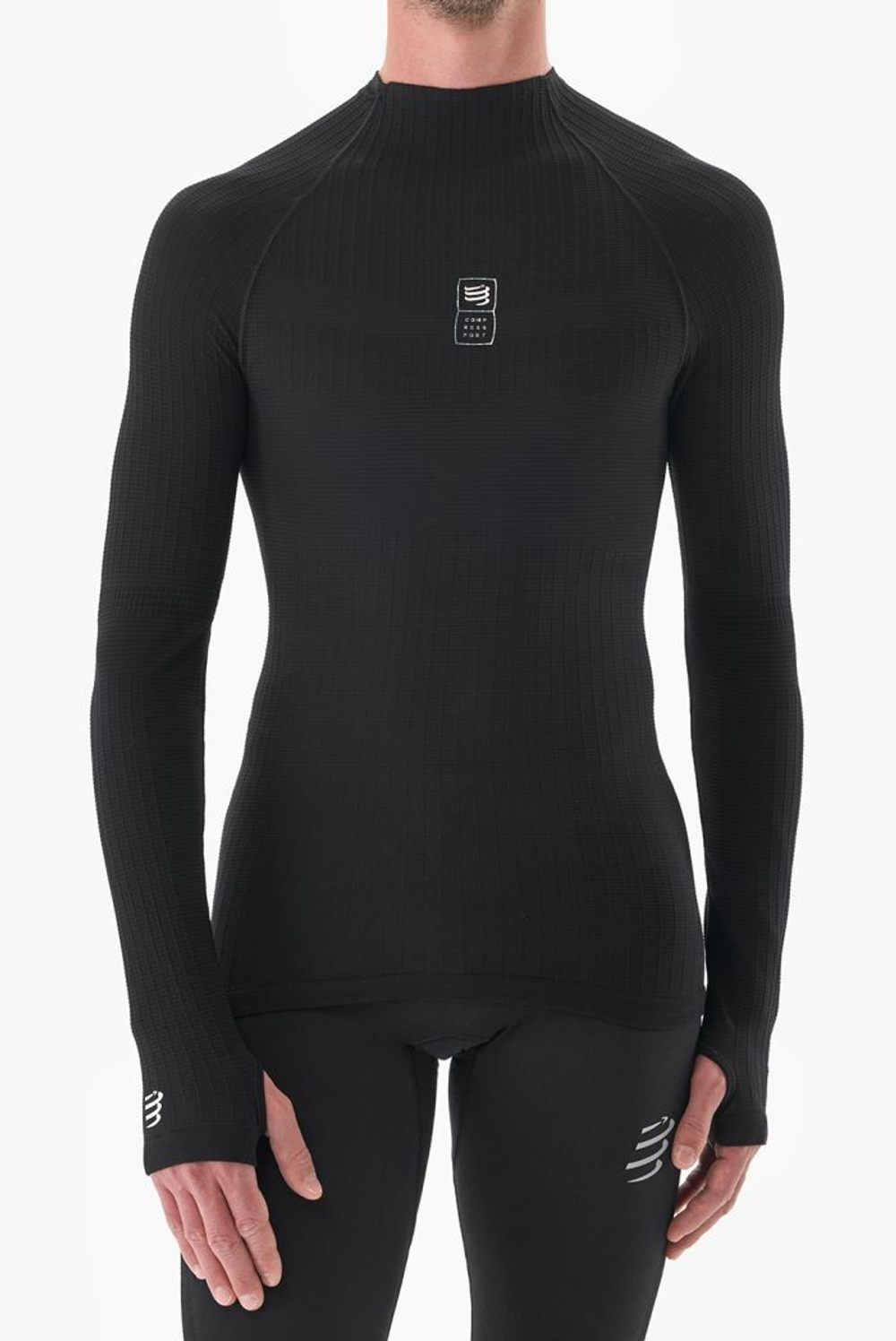 Термобелье Compressport 3D Thermo 110g Long Sleeve Top