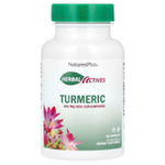 NaturesPlus, Herbal Actives, куркума, 400 мг, 60 капсул