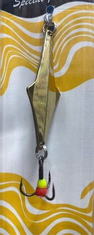 19 Блесна зимняя KDF Minkur 130-8026 3 гр 42 мм цв gold