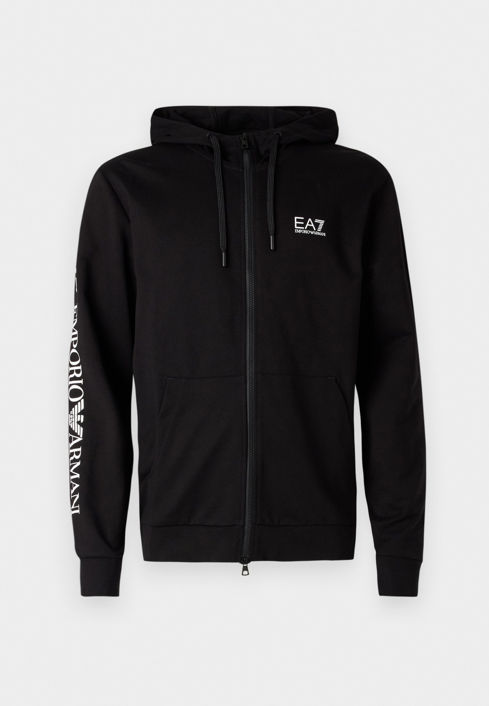 EA7 Emporio Armani UNISEX - Толстовка с капюшоном - Чёрный
