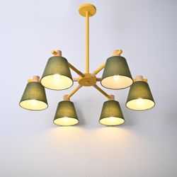 Люстра На Штанге Natura A Green 6 By Imperiumloft