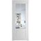 Межкомнатная дверь эмаль Profil Doors 4.2.2 (р.6) PD крем вайт стекло прозрачное