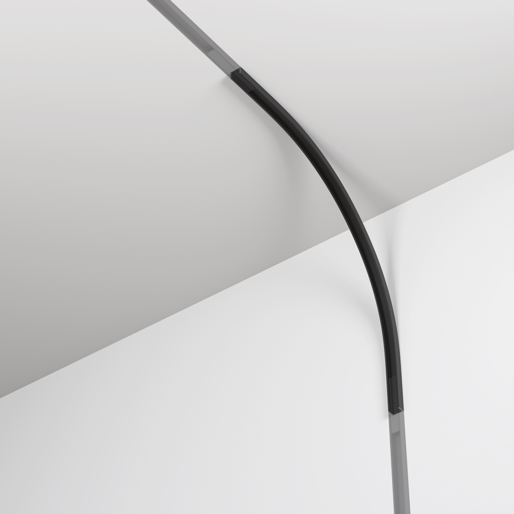 Коннектор радиусный внутренний R300 Maytoni Basity TRA172ICL-R300-11B