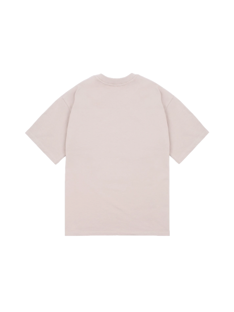 Футболка оверсайз (бежевый) 230 г