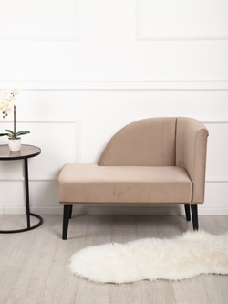 Кушетка Berger бежевый/венге