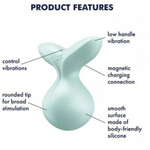 Стимулятор клитора Satisfyer Viva la Vulva 3 мятный