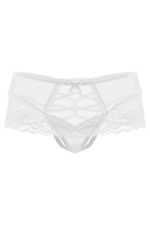 Эротические трусики с имитацией шнуровки Cheryl (Размер: 50-52) (Цвет: черный)