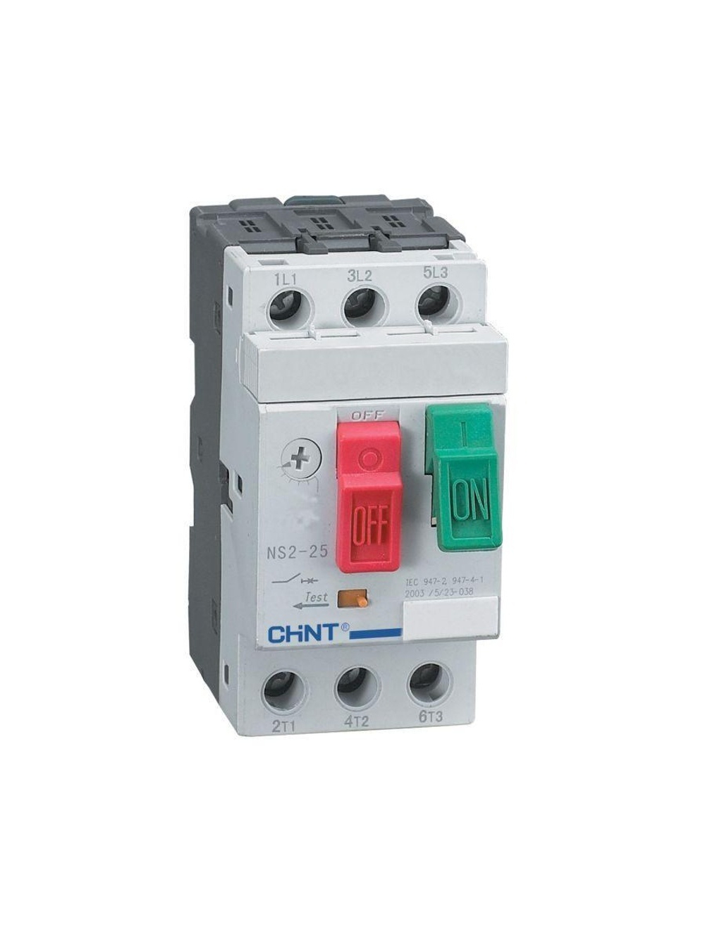 Выключатель автоматический для защиты двигателя 17-23А NS2-25 (R) CHINT 495084