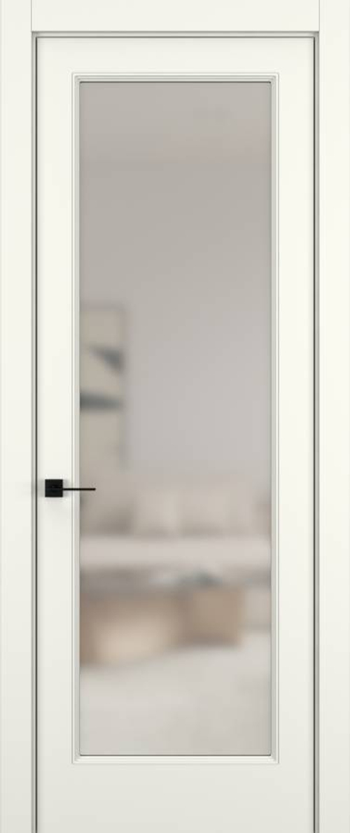 Дверь 01V ELEGANT Матовый Жемчужный