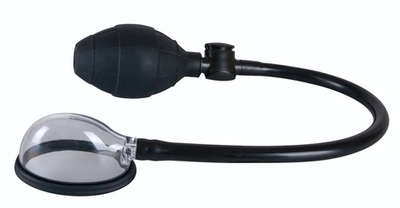 Женская помпа для клитора и половых губ Pussy Sucker (Цвет: черный)