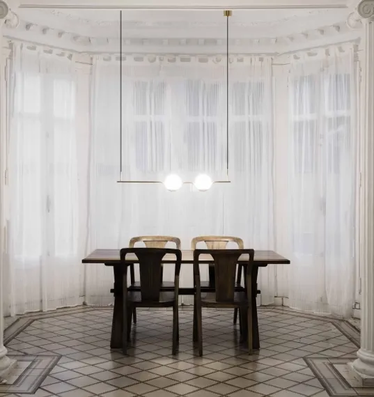 Подвесной светильник Le Vita 2L золотой