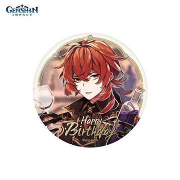 Значок Genshin Impact Moment of Syzygy Mondstadt Diluc 6942421105862