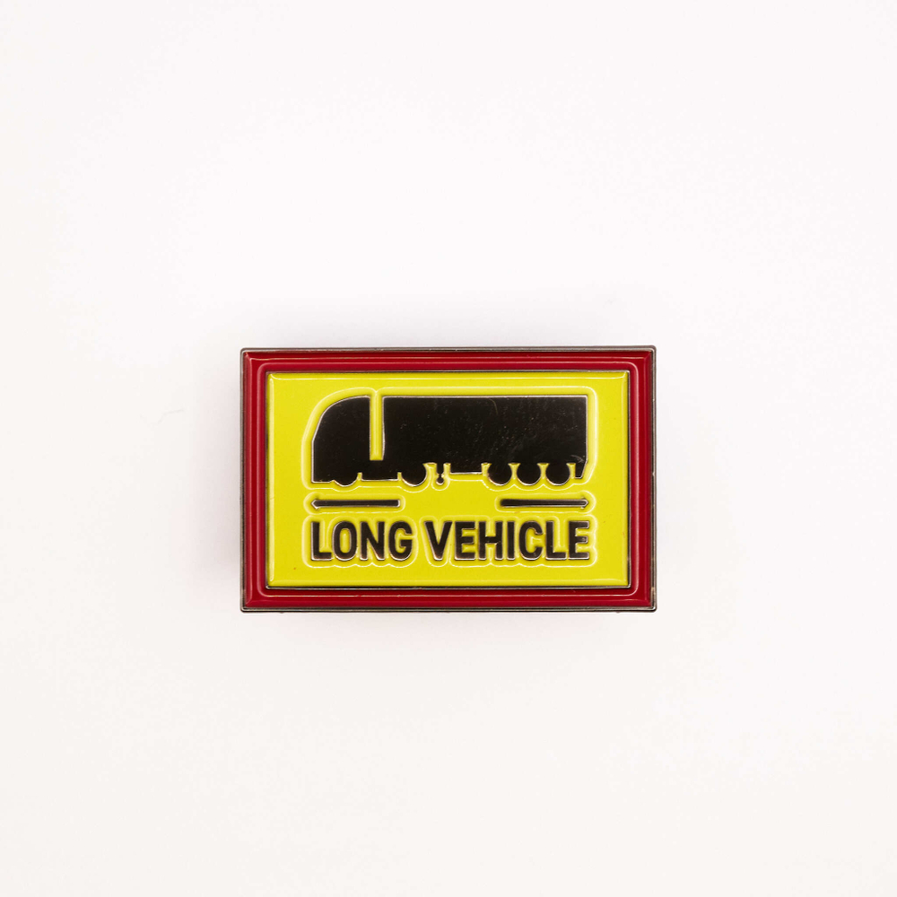 Значок Long vehicle / Дальнобойщик