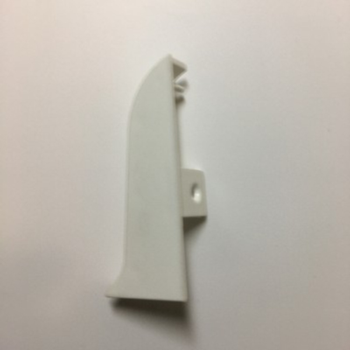 Заглушка правая к плинтусу "Cezar" 289 Белая