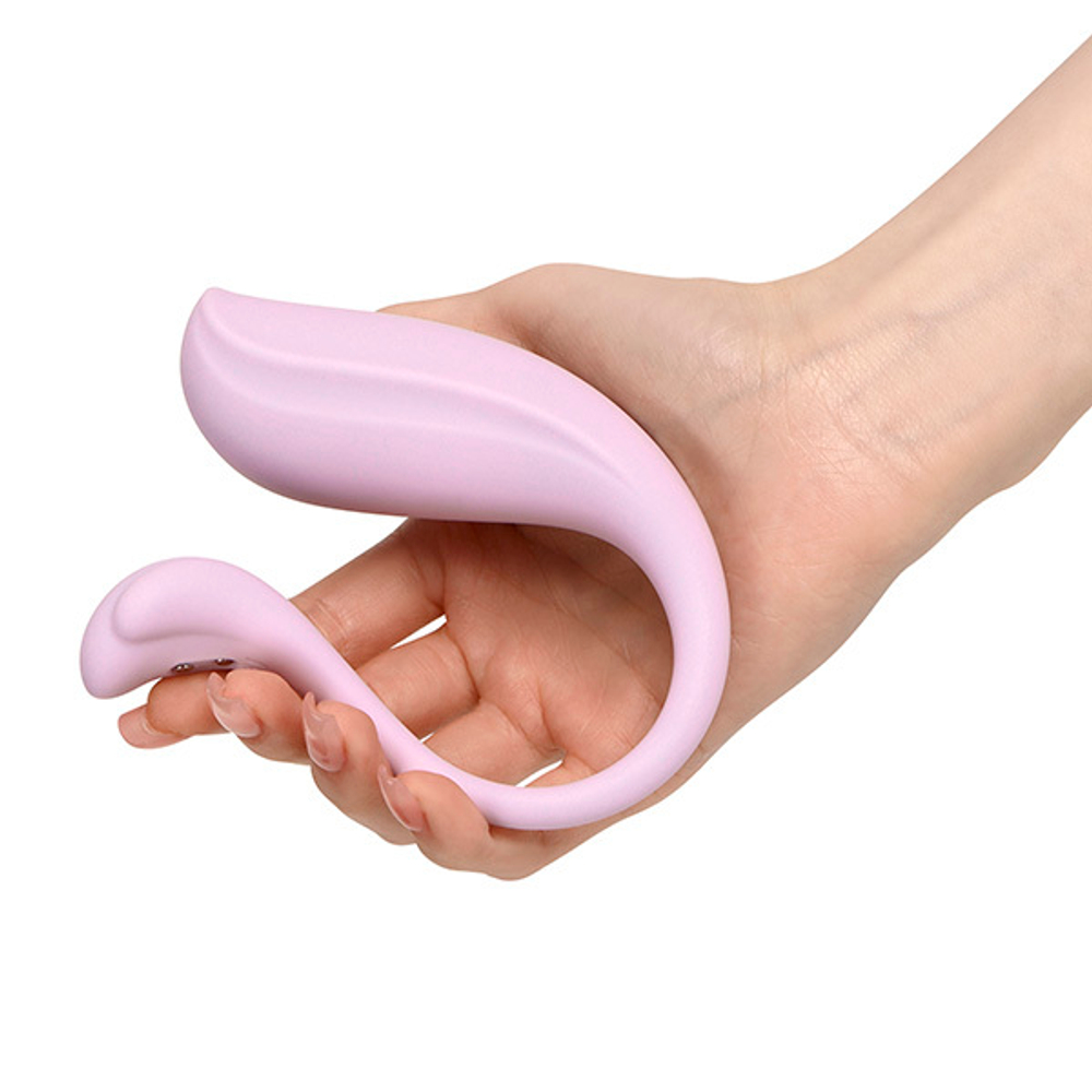 Сиреневое интерактивное виброяйцо Svakom Phoenix Neo 2 Interactive App-controlled Egg Vibrator With External Light S94P-PL