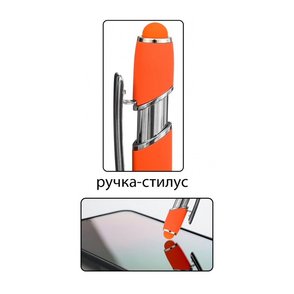Ручка шариковая, автоматическая, Basir, синие чернила, металлическая, 6 цветов корпуса, 12 шт