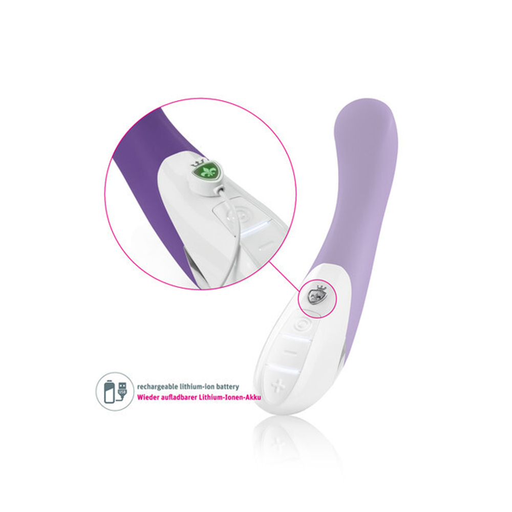 Вибромассажер Mystim Al Punto для стимуляции точки G фиолетовый (Цвет: фиолетовый)