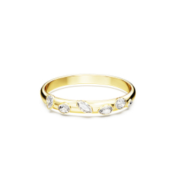 DEXTERA:BANGLE CRYSTAL WHI/GOS L
