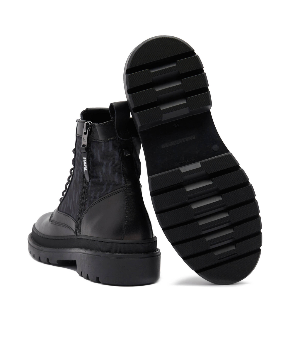 Кожаная обувь outland Karl Lagerfeld - черный(KL11256)