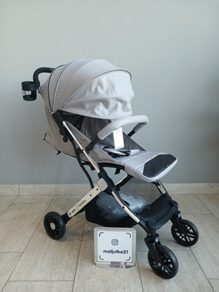 Kоляска детская прогулочная Farfello Comfy Go Comfort (Shiny Grey Chrome/Блестящий серый CG-105)