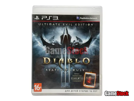 PS3 Diablo 3 Reaper of Souls Ultimate Evil Edition Б/У BLES-02036 (Полностью на русском языке)