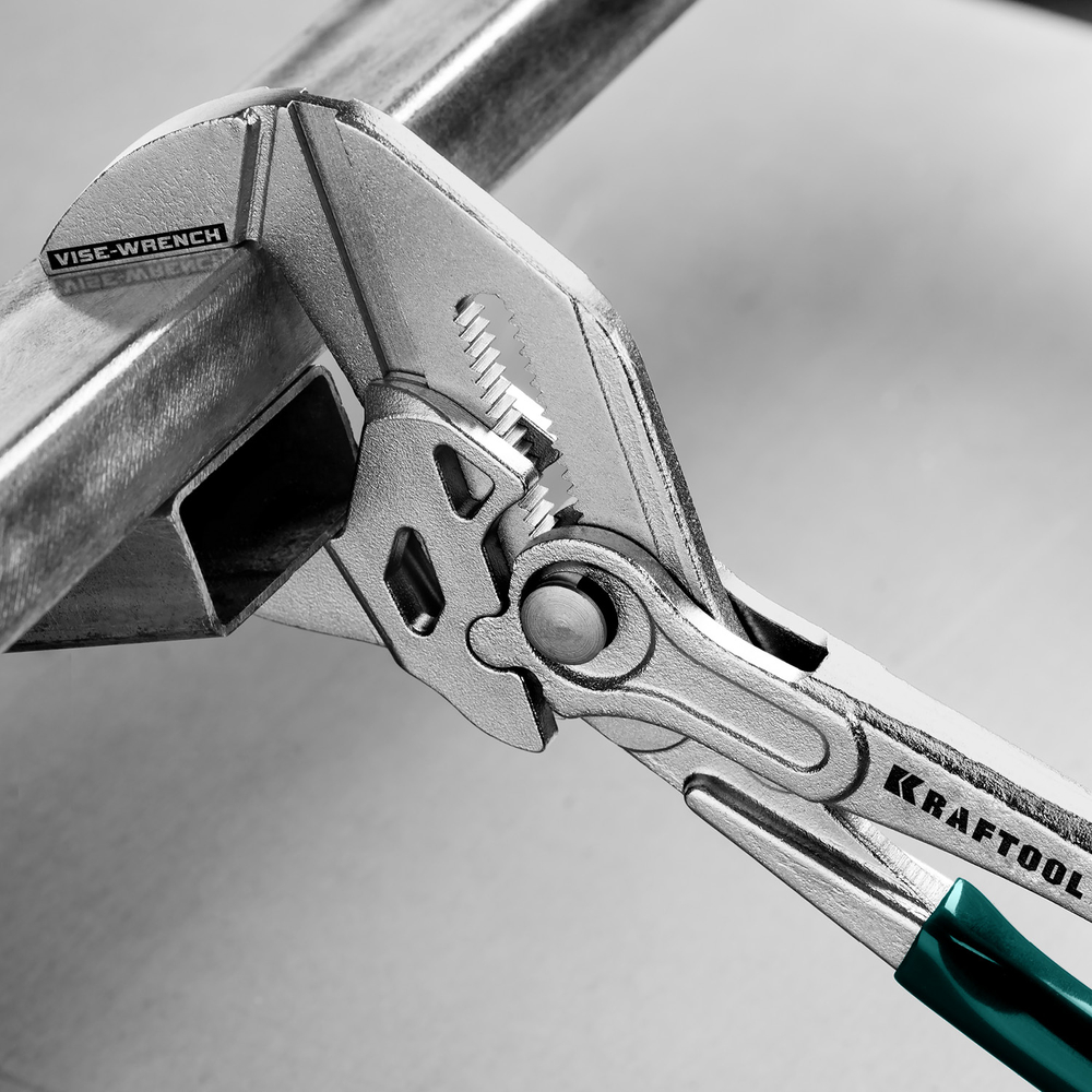 KRAFTOOL Vise-Wrench, 250 мм, клещи переставные-гаечный ключ (22065)
