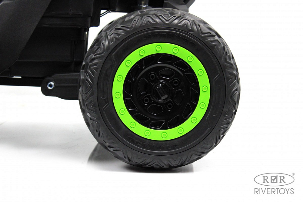 Детский электромобиль RiverToys BRP Can-Am Maverick Y111YY зеленый