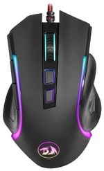 МЫШЬ ПРОВОДНАЯ ИГРОВАЯ ОПТИЧЕСКАЯ REDRAGON GRIFFIN (ЧЕРНЫЙ) USB, 7 КНОПОК, 800-7200 DPI