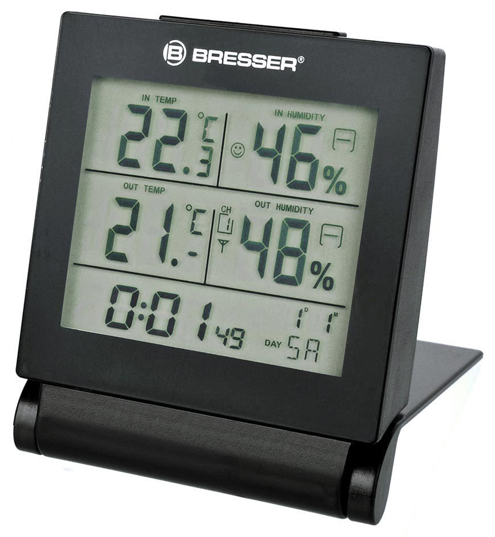 Термогигрометр Bresser MyTime Travel Alarm Clock