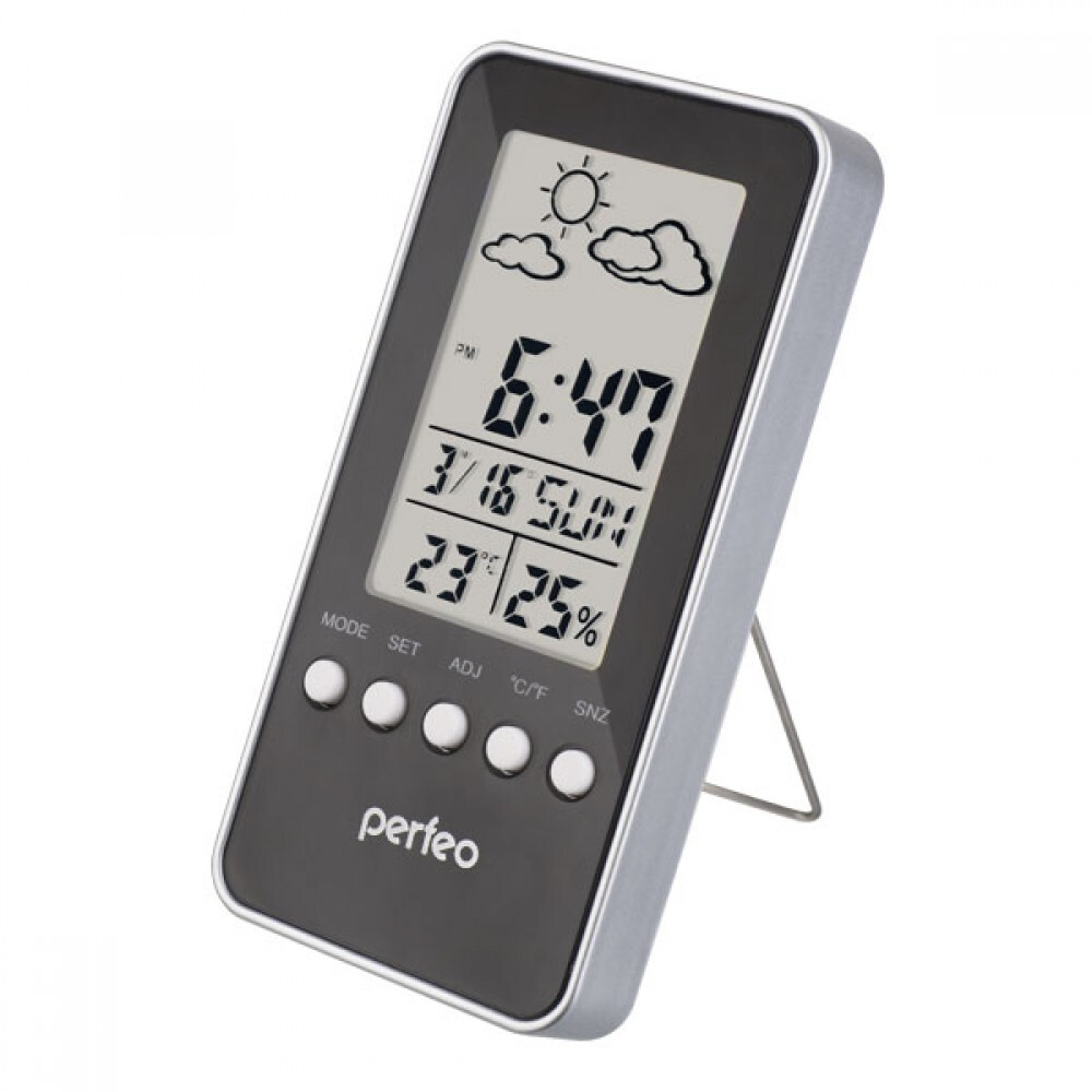 Часы-метеостанция Perfeo PF-S002A