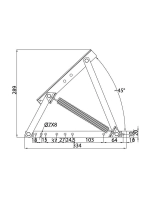 Механизм подъема для диванов 141 с 2 пружинами, комплект